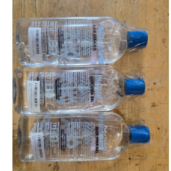 3pack lots Fruit of the Earth Moisturer Gel, Aloe Vera, 12 oz - Picture 2 of 2